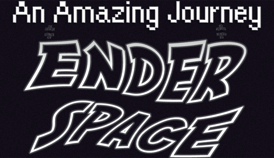 The logo for An Amazing Journey: Ender Space, a Minecraft map for 1.15.2 by TheZaius on MCCreations