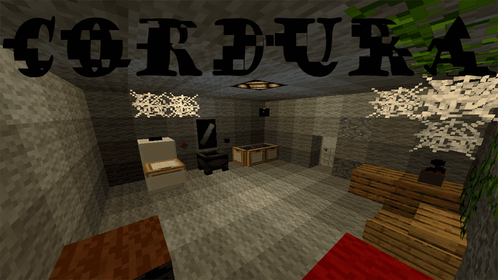 The logo for Cordura, a Minecraft map for 1.17.1 by Lemucorp studios on MCCreations