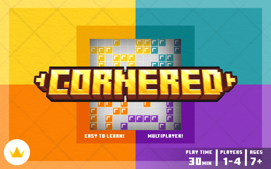 The logo for Cornered, a Minecraft map for 1.21.1 by TheWorfer 27 on MCCreations
