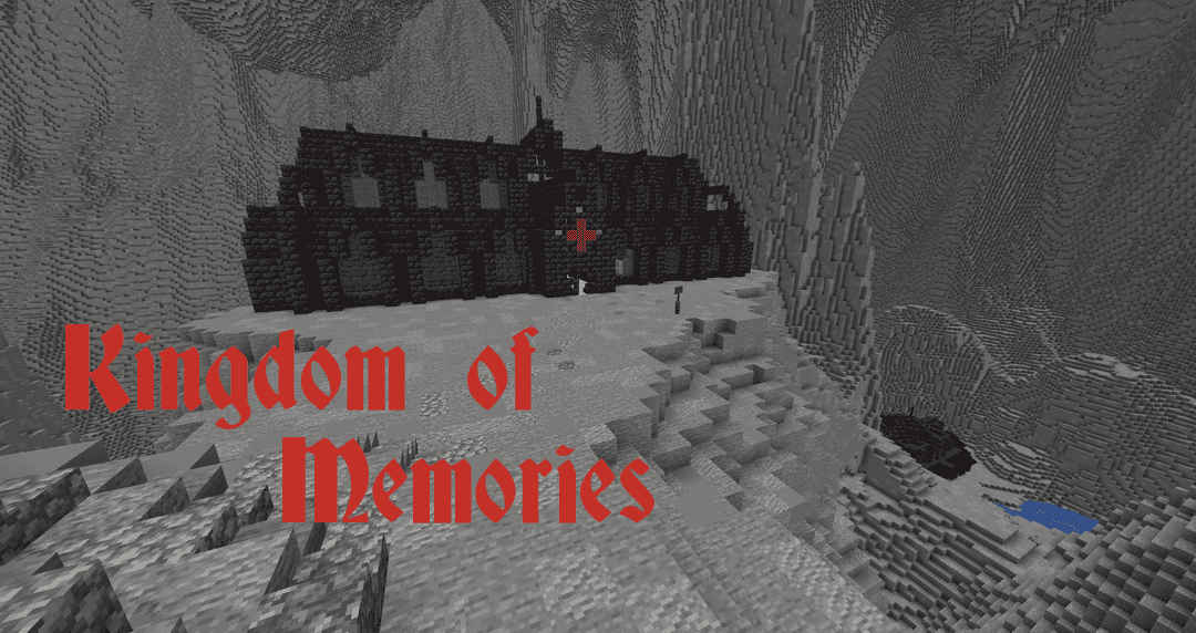 The logo for Kingdom of Memories, a Minecraft map for  by Cipher Studios on MCCreations