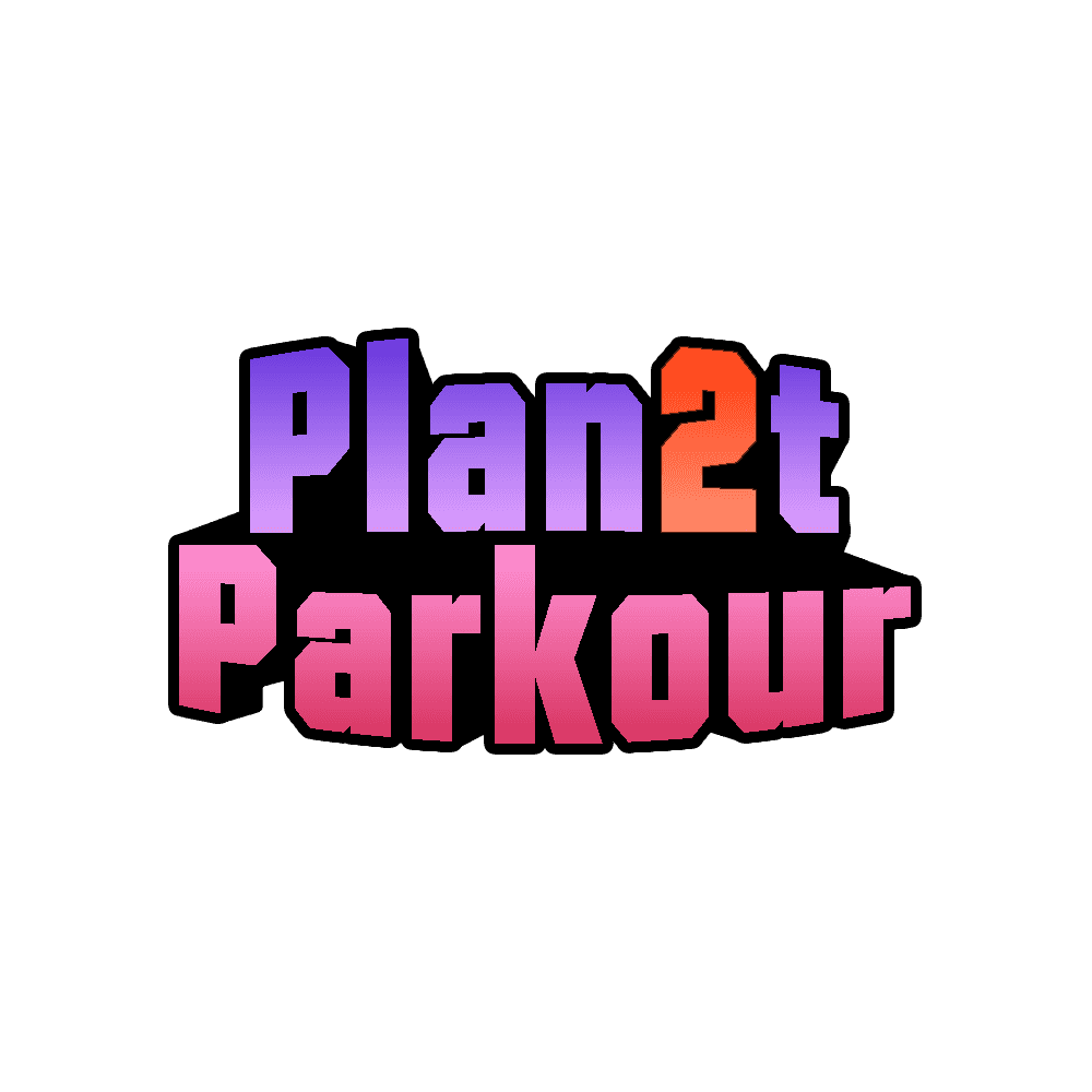 The logo for Planet Parkour 2, a Minecraft map for 1.17.1 by AmirKaká on MCCreations