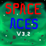 The logo for Space Aces, a Minecraft map for 1.16.1 by LegoBro on MCCreations