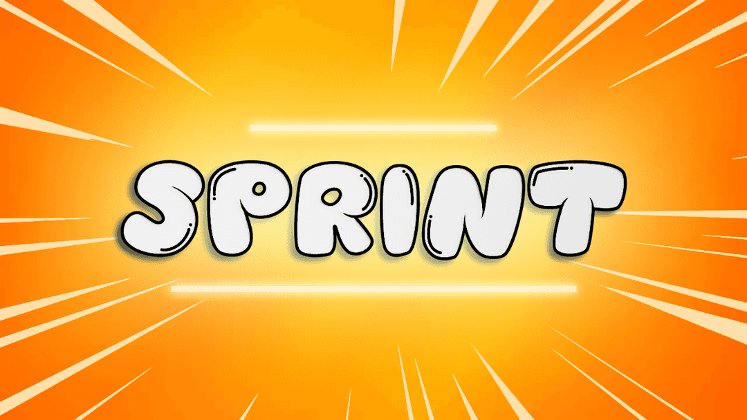 The logo for Sprint, a Minecraft map for 1.15.2 by Jaspr on MCCreations