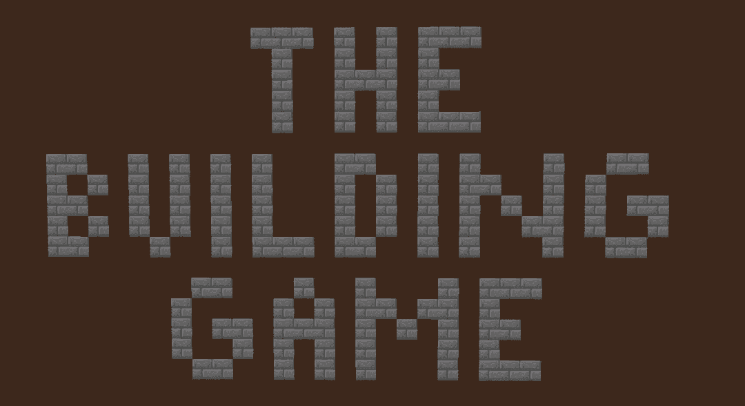 The logo for The Building Game for 1.16, a Minecraft map for 1.16.4 by Henzoid on MCCreations