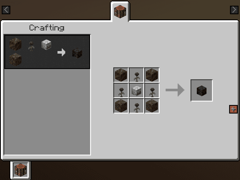 The logo for Craft Uncraftable, a Minecraft datapack for 1.16+ by Osuushi on MCCreations