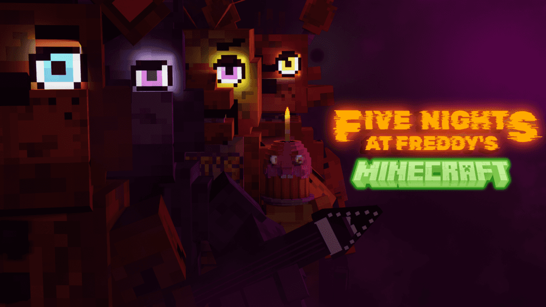 The logo for Armor Stands Five Nights at Freddy's, a Minecraft map for 1.20.2 by ASP on MCCreations