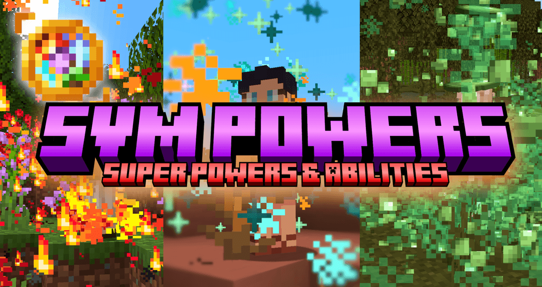 The logo for SVM Powers, a Minecraft datapack for 1.21 - 1.21.1 by Lord Gacie on MCCreations