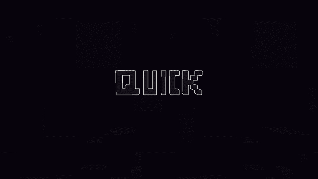 The logo for QUICK (Planet Pengwolf), a Minecraft map for 1.21.4 by Spark Games on MCCreations