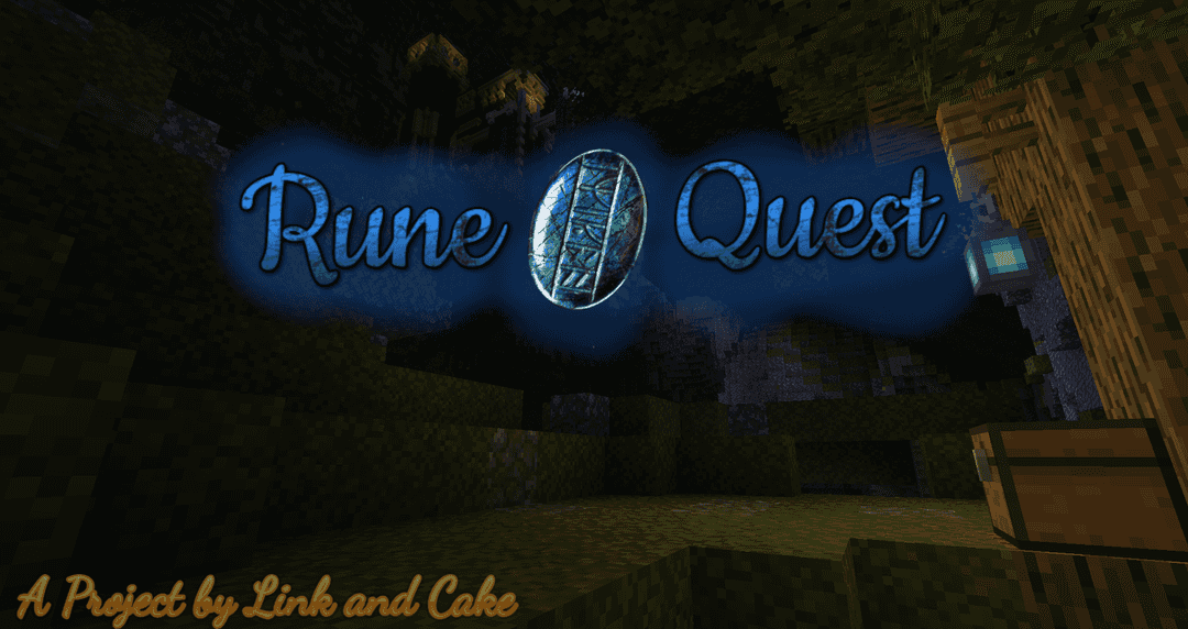 The logo for Rune Quest, a Minecraft map for 1.19.2 by link2012 on MCCreations