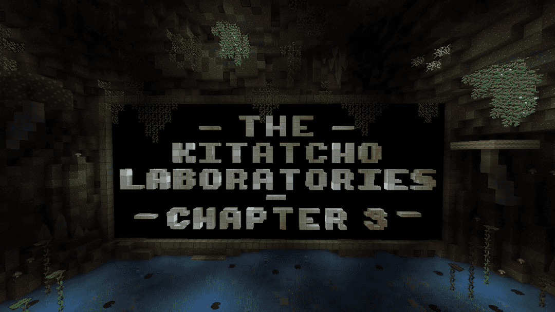 The logo for The Kitatcho Laboratories - Chapter 3, a Minecraft map for 1.20.4 by Team Syllica on MCCreations