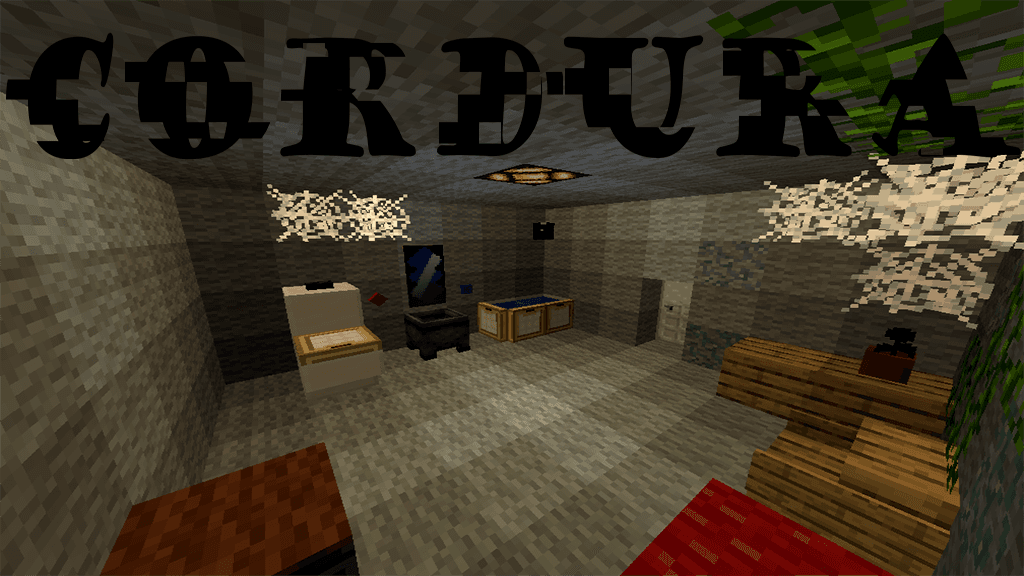 The logo for Cordura, a Minecraft map for Minecraft 1.17.1 by Lemucorp studios on MCCreations
