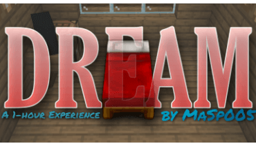 The logo for DREAM, a Minecraft map for Minecraft 1.15.2 by MaSp005 on MCCreations