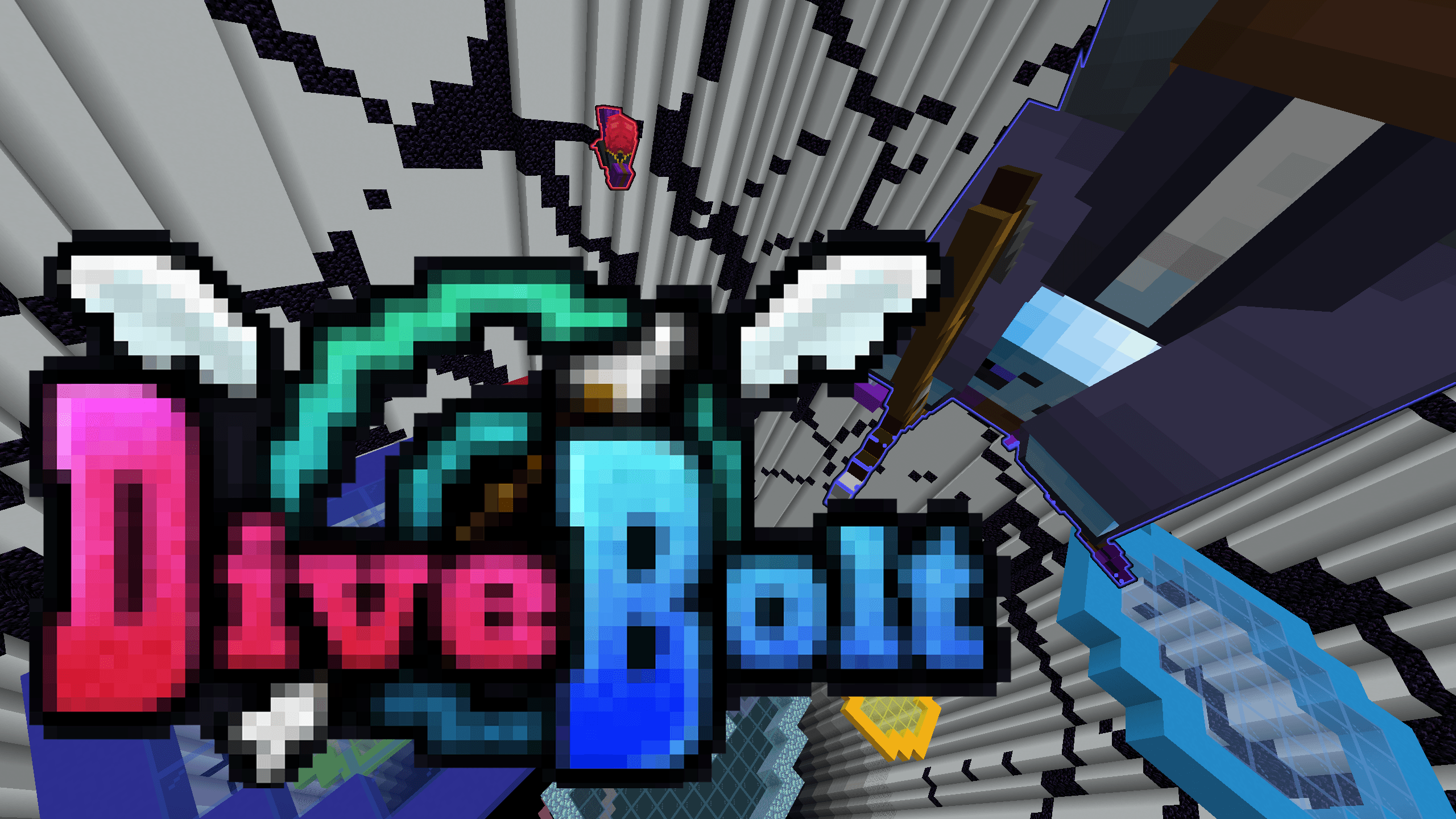 The logo for DiveBolt, a Minecraft map for Minecraft 1.19+ by Jackelton on MCCreations