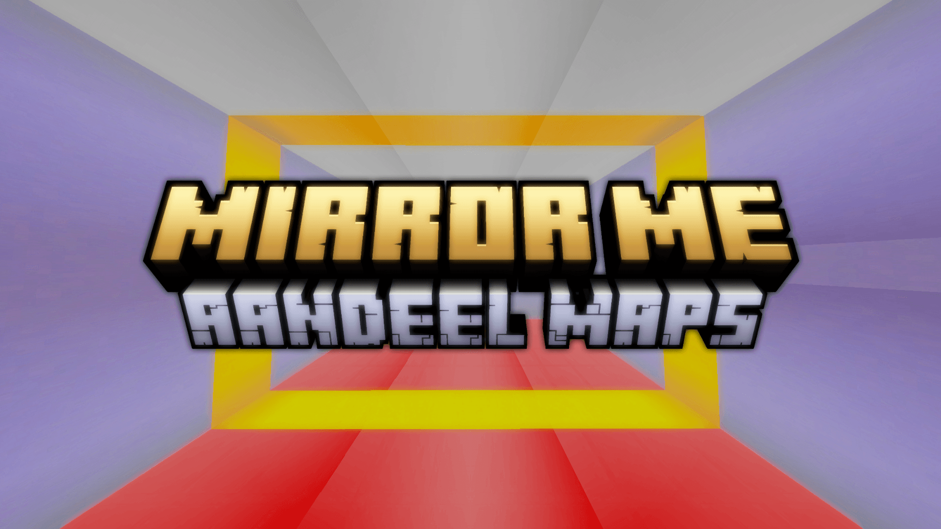 The logo for Mirror Me, a Minecraft map for Minecraft 1.17.1 by Aandeel Maps on MCCreations