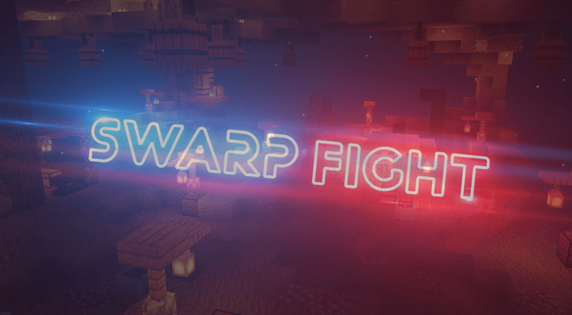 The logo for Swarpfight, a Minecraft map for Minecraft 1.17+ by OneiricForge on MCCreations