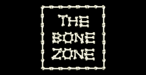 The logo for The Bone Zone, a Minecraft map for Minecraft 20w18a by Henzoid on MCCreations