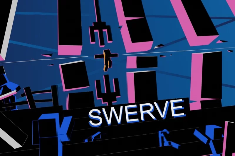 The logo for SWERVE, a Minecraft map for 1.21.11 by Kiervce on MCCreations