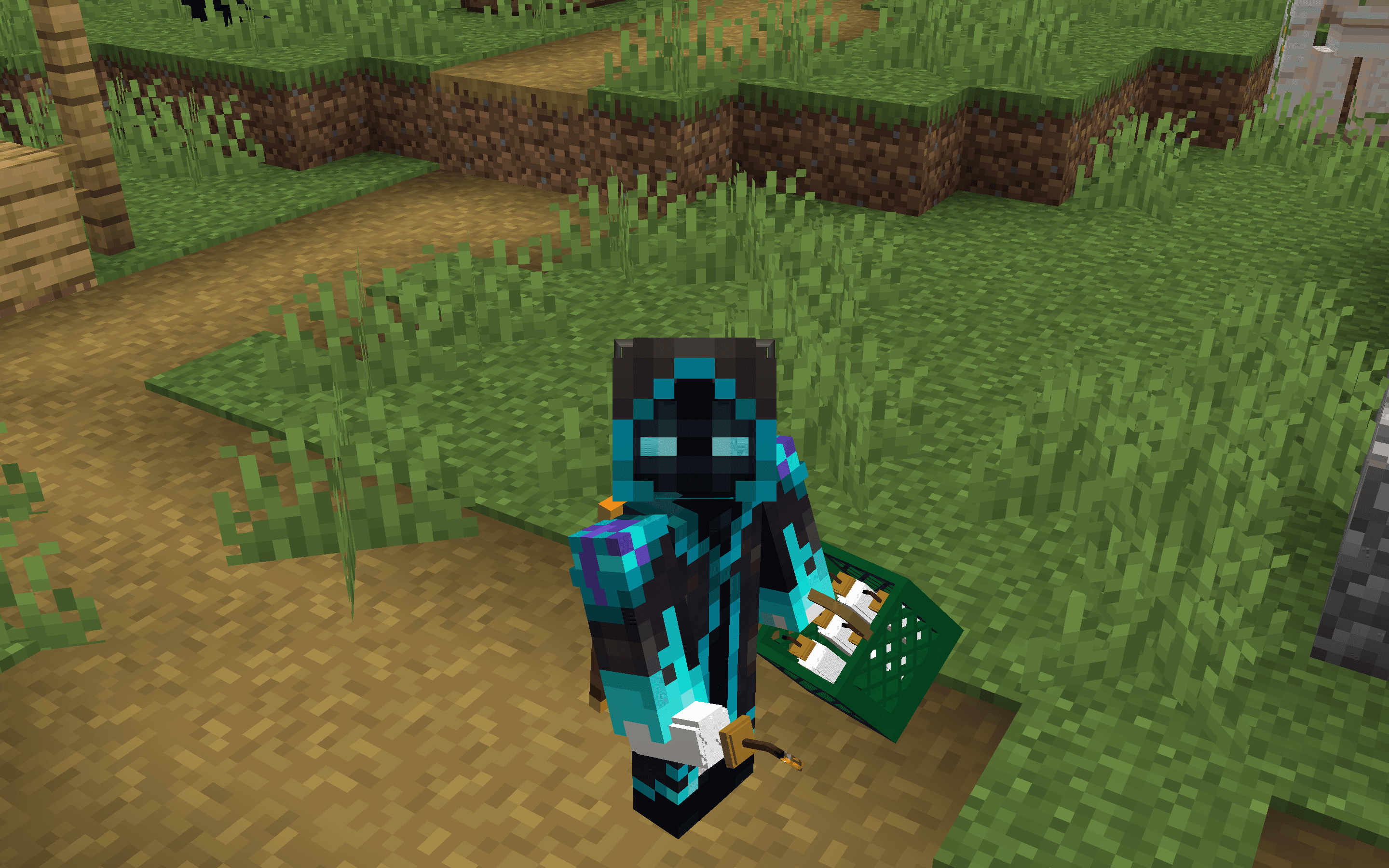 The logo for The Milkman's Weapon, a Minecraft map for  by  on MCCreations