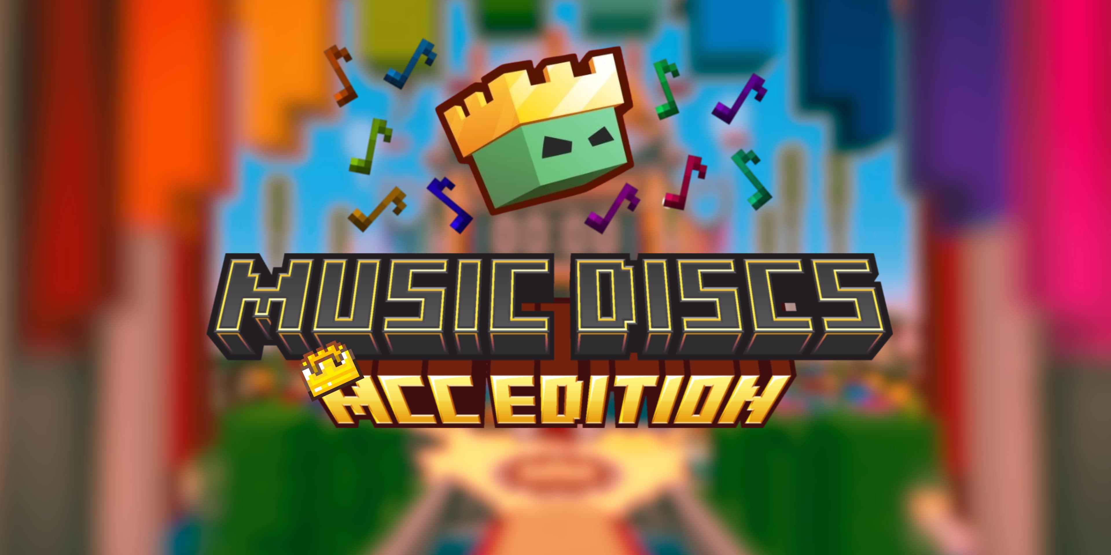 The logo for MCC Music Discs, a Minecraft resourcepack for Minecraft 1.21 by Dolphin Cupcake on MCCreations