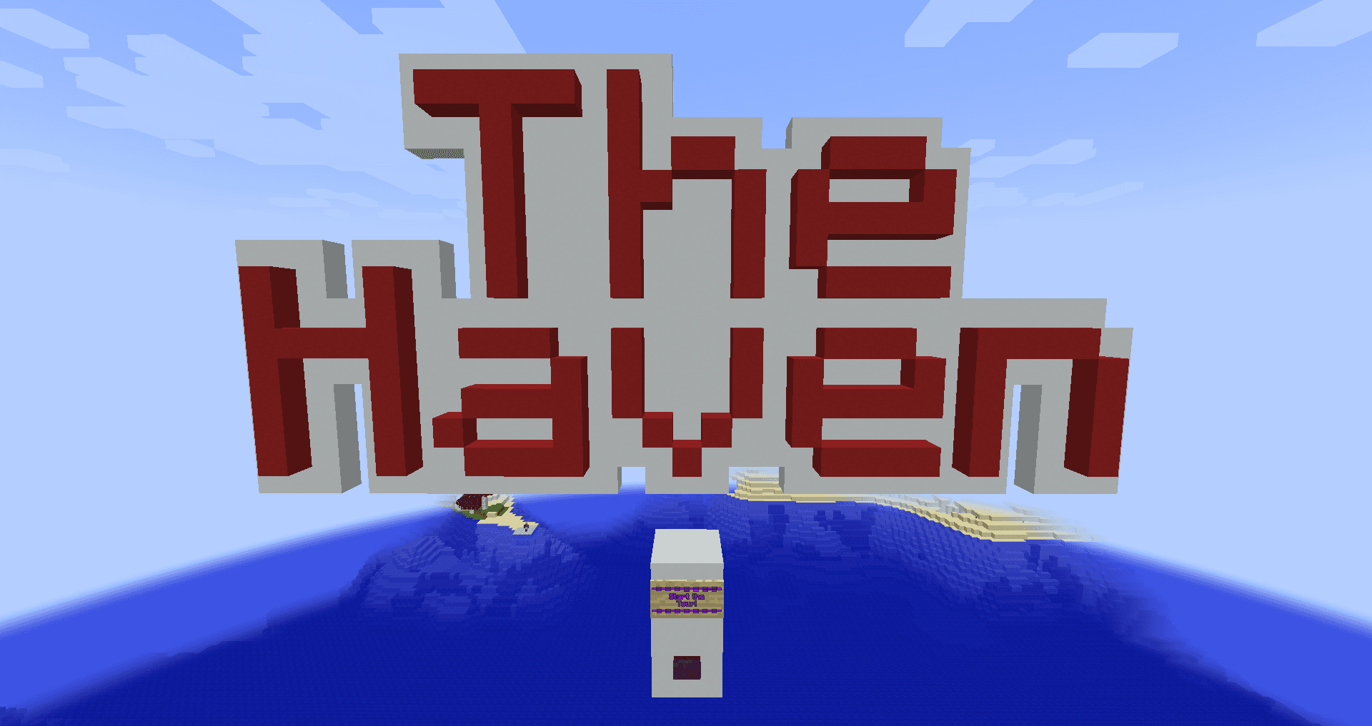 The logo for A Tour of The Haven, a Minecraft map for Minecraft 1.21.1 by gallivantingAristocrat on MCCreations