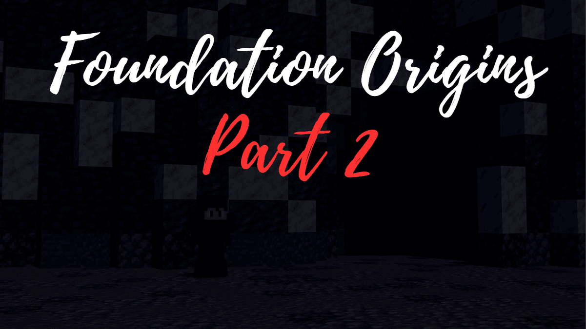 The logo for Foundation Origins Part 2, a Minecraft map for Minecraft 1.20.4 by Found 18 on MCCreations