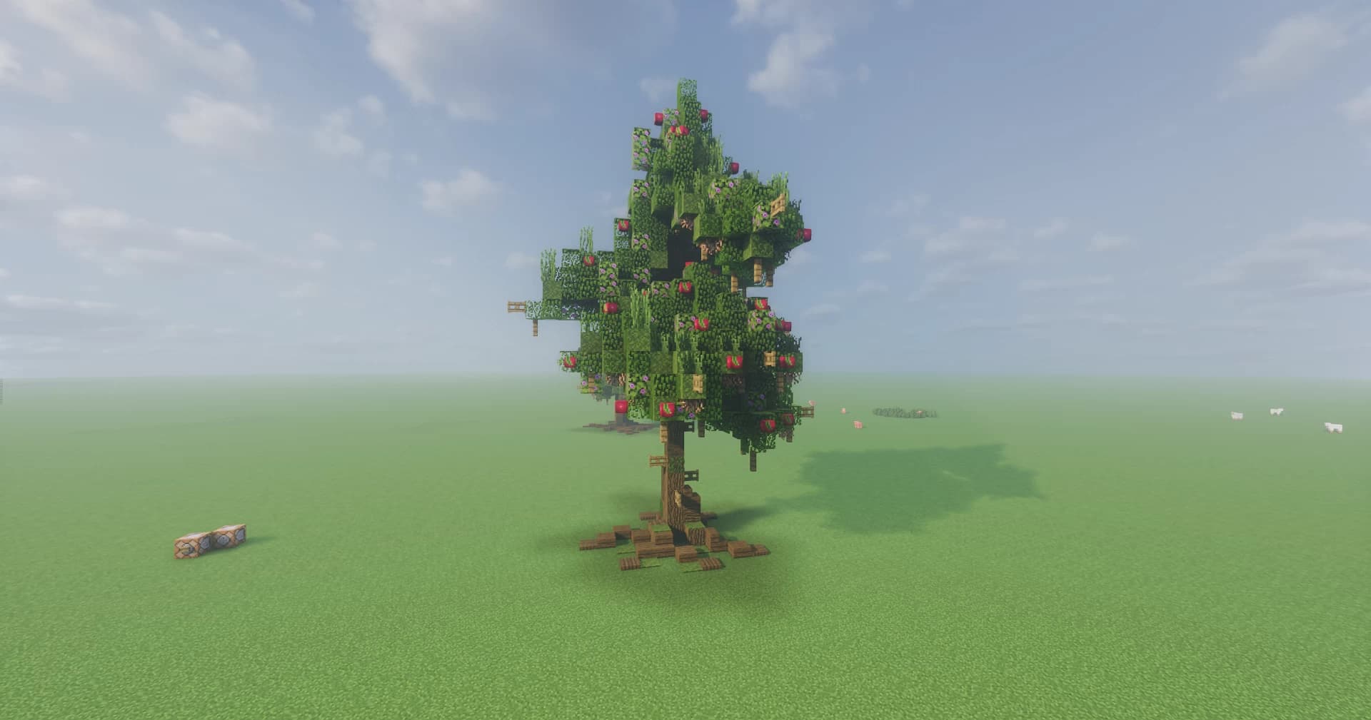 The logo for My First Oak Tree, a Minecraft map for 1.20 by Alex Touens on MCCreations