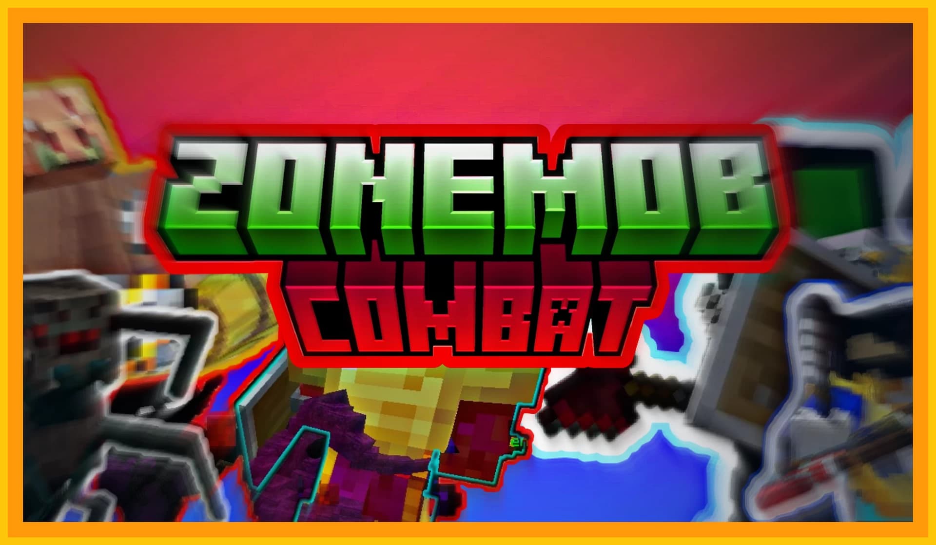 The logo for ZoneMob Combat, a Minecraft map for Minecraft 1.16.5 by endercracsink9 on MCCreations