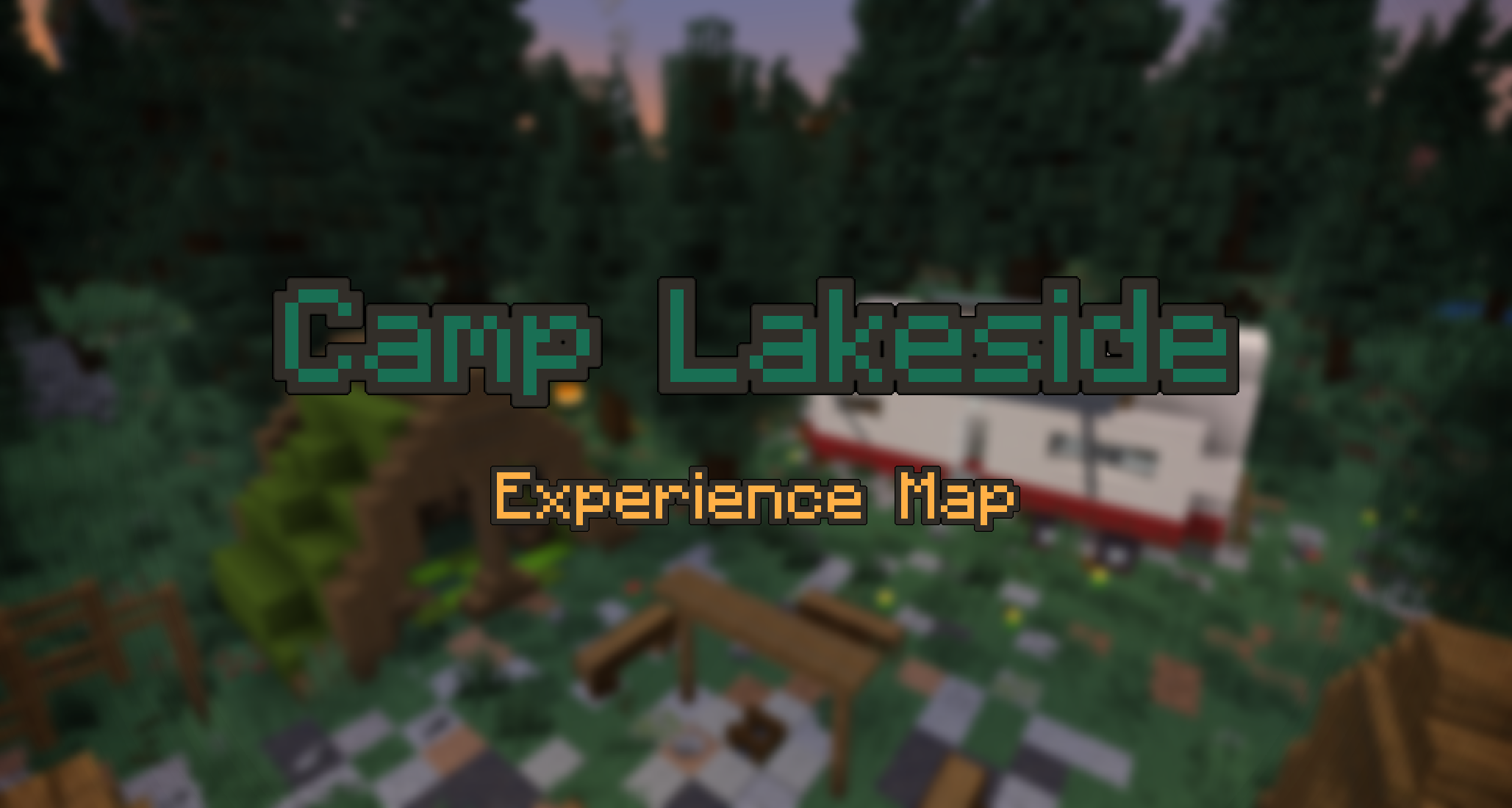 The logo for Camp Lakeside, a Minecraft Map for 1.19.3 by Slender