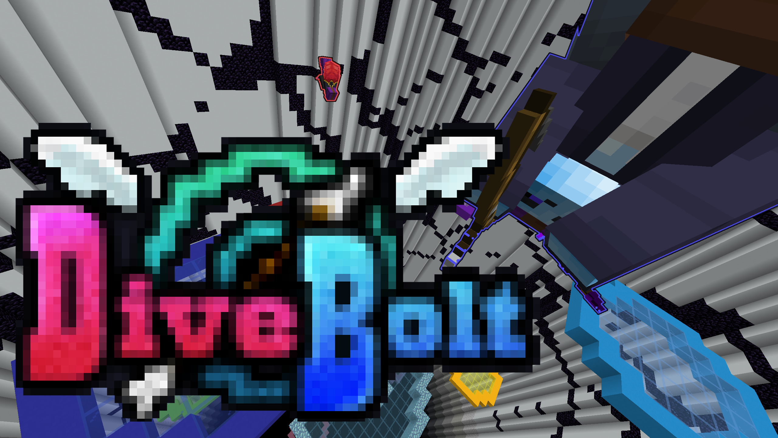 The logo for DiveBolt, a Minecraft Map for 1.19+ by Jackelton