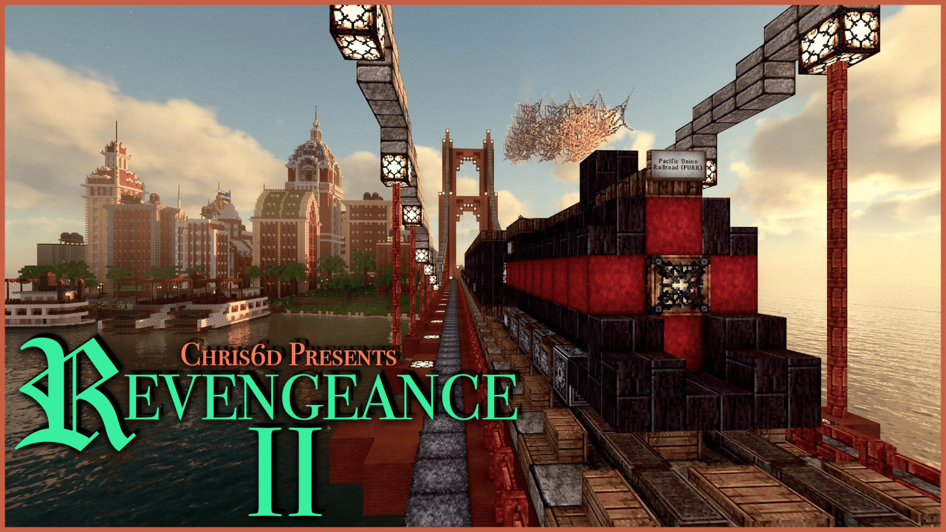 The logo for Revengeance II, a Minecraft Map for 1.20.1 by Chris6d