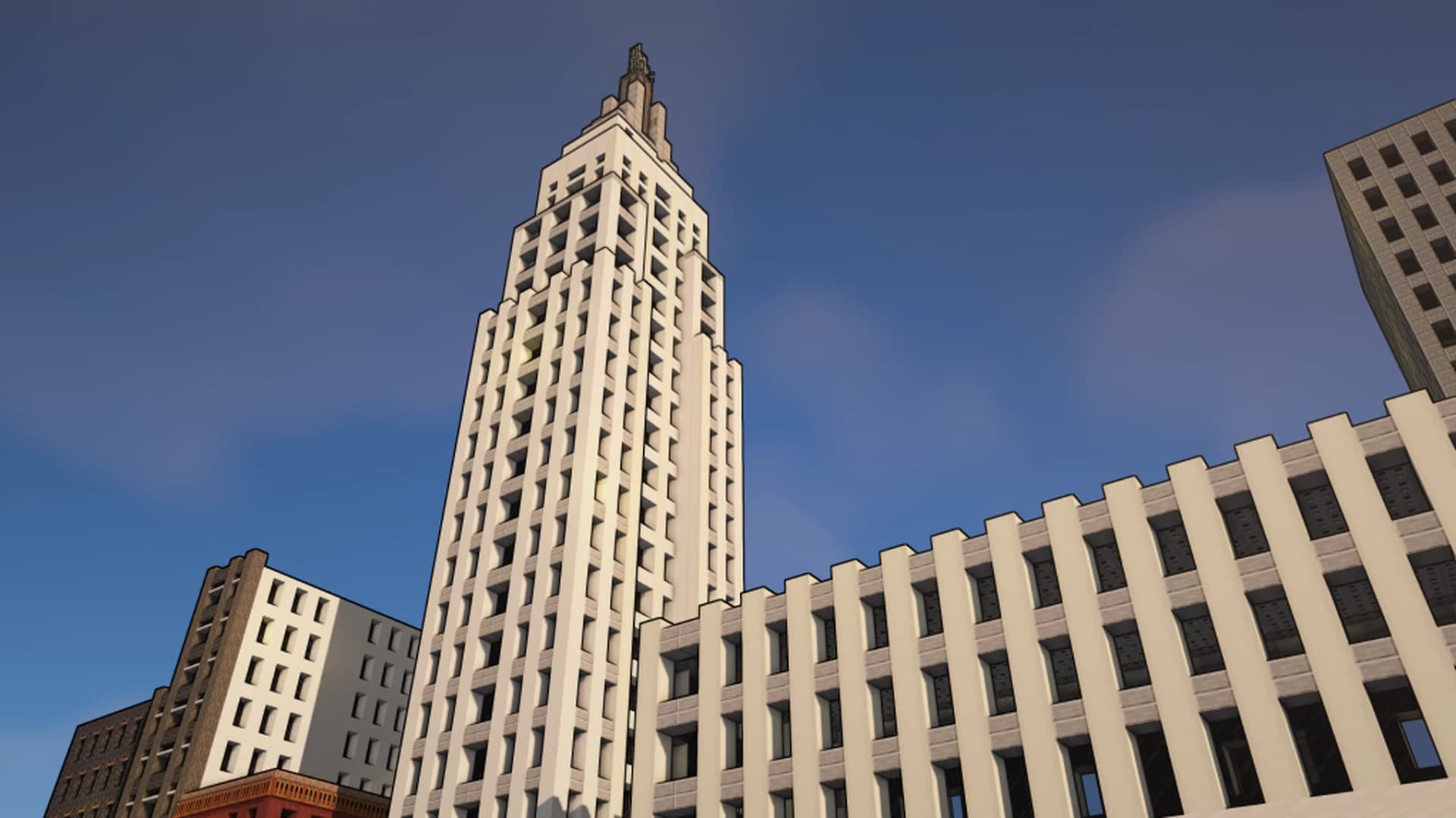 The logo for Servants of Darkness, a Minecraft Map